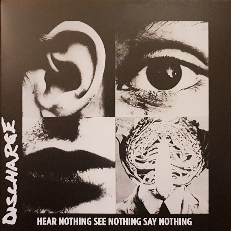 Discharge - Hear nothing see nothing say nothing LP Discharge - Hear nothing see nothing say nothing LP