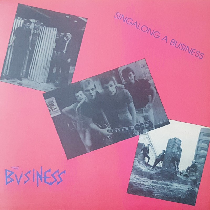 The Business - Singalong a Business LP The Business - Singalong a Business LP