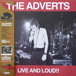 The Adverts - Live and loud!! LP
