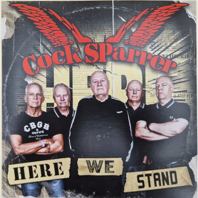 Cock Sparrer - Here we stand EP