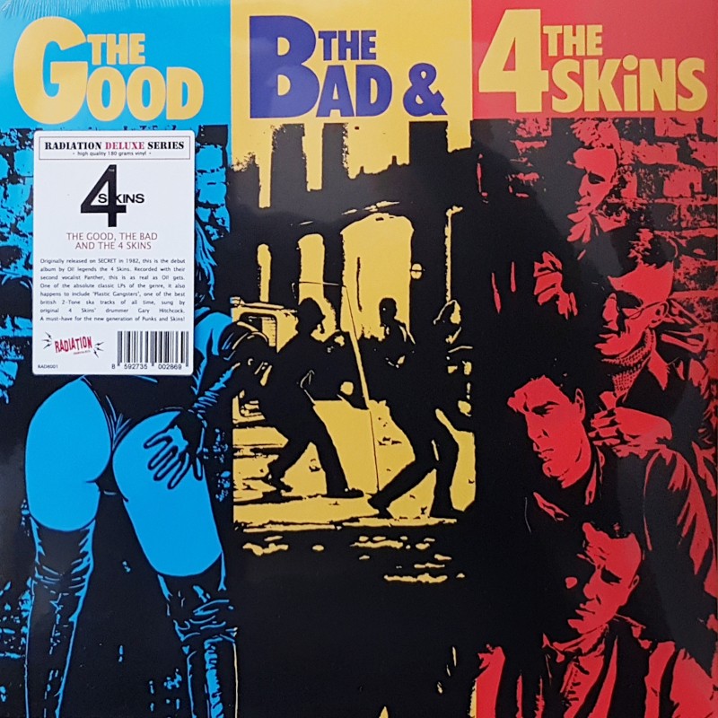 The 4 Skins - The Good, The Bad & The 4 Skins LP The 4 Skins - The Good, The Bad & The 4 Skins LP