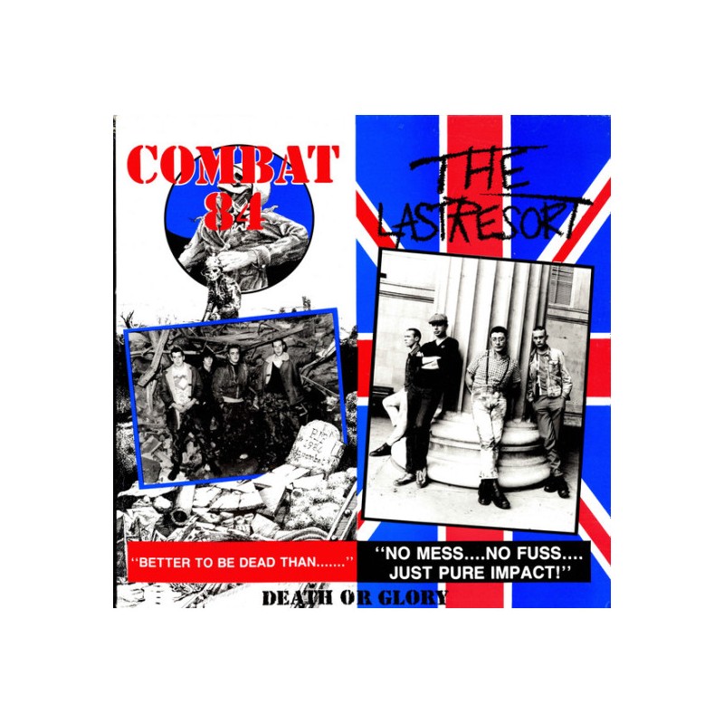 The Last Resort / Combat 84 - Death or Glory LP The Last Resort / Combat 84 - Death or Glory LP