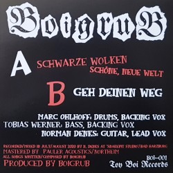 Boigrub - Schwarze Wolken EP + CDr