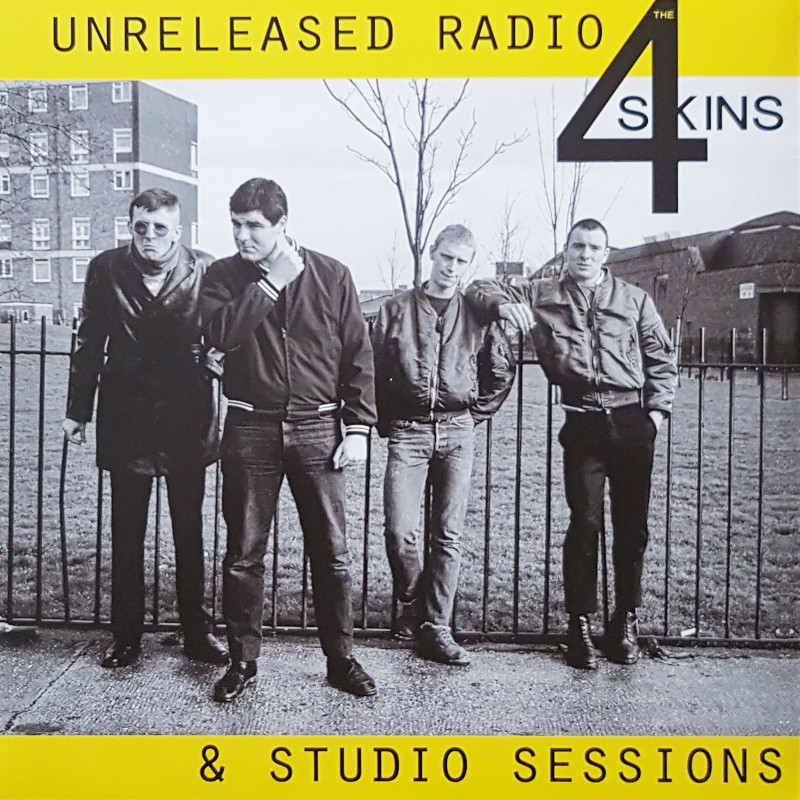 The 4 Skins - Unreleased radio & Studio sessions LP